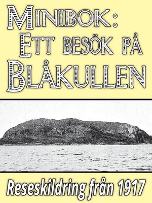 cover image of Minibok: Skildring av Blåkullen år 1917